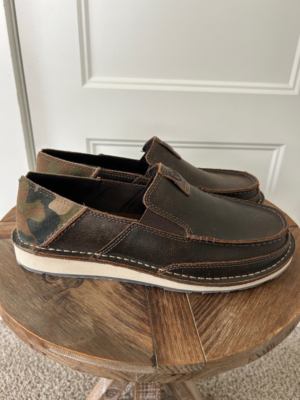 Ariat Leather/Camo Cruiser Shoes